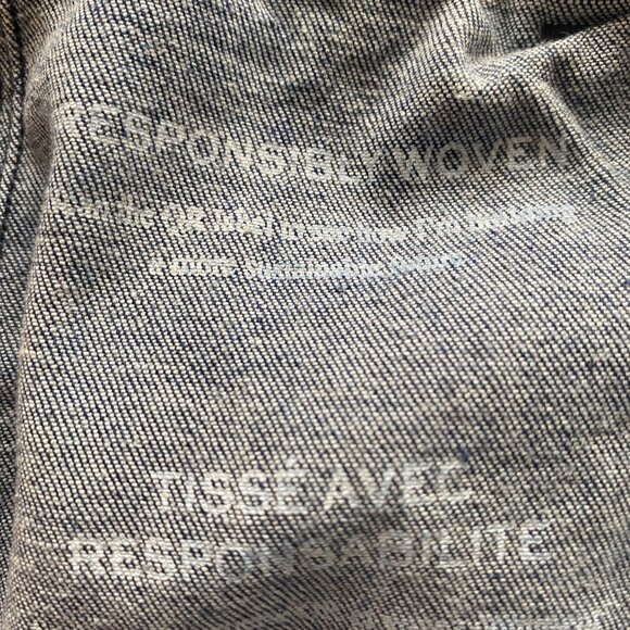 FRAME Le High Flare medium/dark wash jeans with D-ring belt - Picture 6 of 14